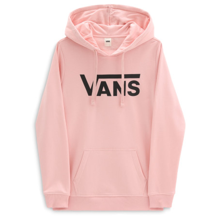 Felpa da donna Vans Wm Classic V II Hoodie rosa/nero PowderPink