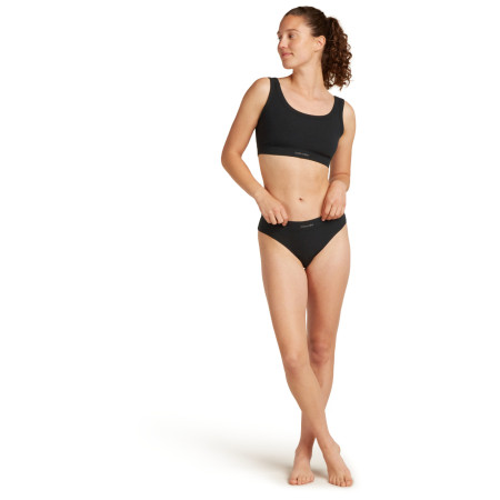 Mutandine sportive da donna Icebreaker W Mer Rib Lotus Hipster