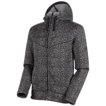 Felpa da uomo Mammut Chamuera ML Hooded Jck. M nero Black