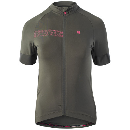 Maglia da ciclismo per donna Radvik Bravo LDS verde Forest Night/Azalea