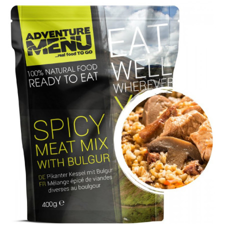 Pasto pronto Adventure Menu Bulgur piccante al calderone 400