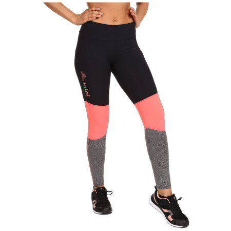 Leggings da donna Kilpi Alexo-W nero/rosa PNK