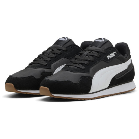 Scarpe da uomo Puma Softride St Miler Nylon nero/bianco PUMA Black-PUMA White-Gum