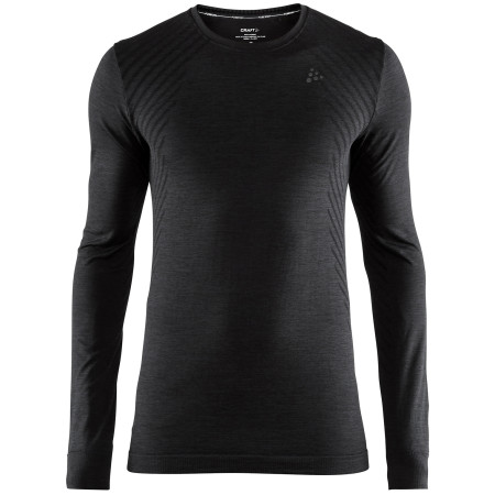 Maglietta da uomo Craft Fuseknit Comfort LS (2018) nero