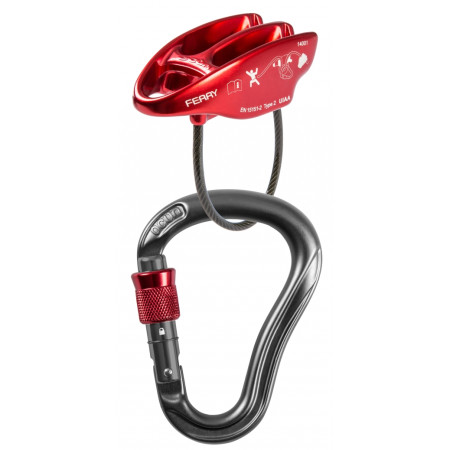 Kit assicuratore Ocún Belay Set Eagle Ferry (2019) rosso red