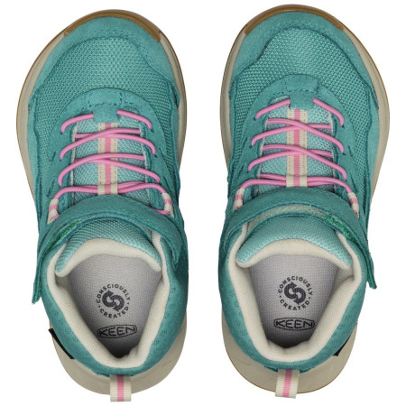 Scarpe da bambino Keen Hightrail Mid Wp Children Brittany Blue