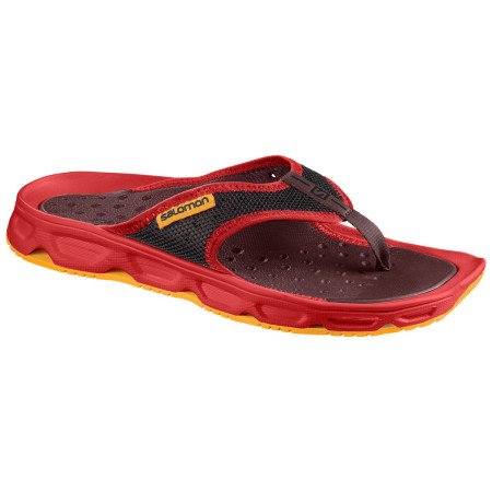 Infradito da uomo Salomon RX Break nero/rosso FieryRed/Syrah/BrightMarigold