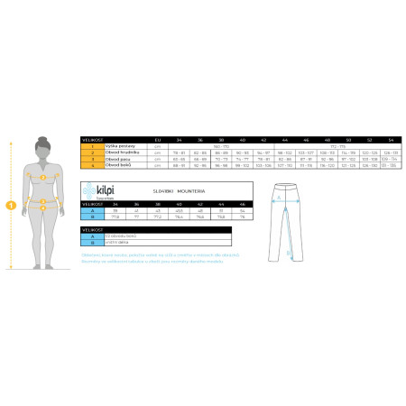 Leggings da donna Kilpi Mounteria-W