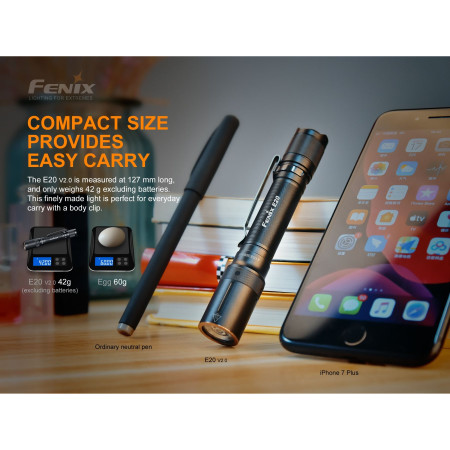 Torcia Fenix E20 XP-E2 350 lmn