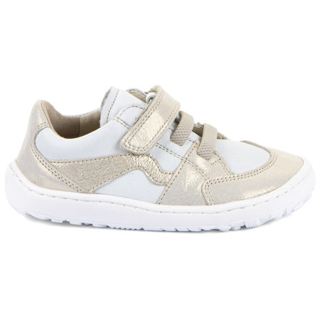 Sneakers per bambini Frodo Barefoot river White/Gold