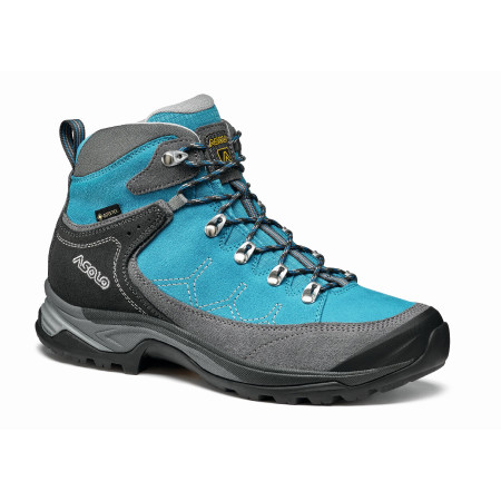 Scarpe da trekking da donna Asolo Falcon Lth GV blu grey/cyan blue/A793