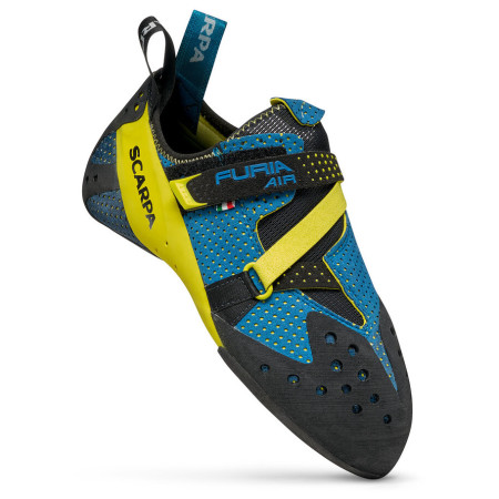 Scarpe da arrampicata Scarpa Furia Air blu/giallo Baltic Blue-Yellow