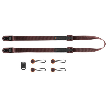 Cinghia Peak Design Leash rosso Eclipse