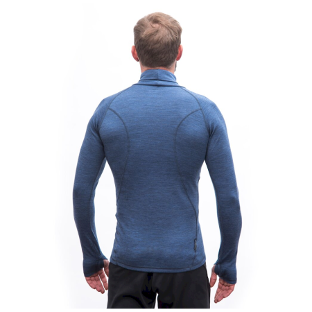 Maglietta funzionale da uomo Sensor Merino Bold Roll Neck dl.rukáv