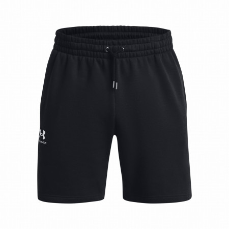 Pantaloncini da uomo Under Armour Icon Fleece Short nero Black/White