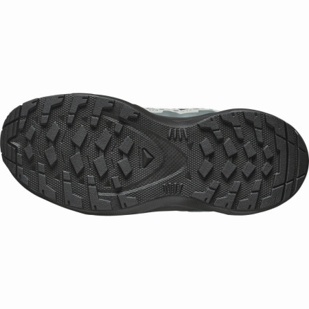 Scarpe da bambino Salomon Xa Pro Mid Wp J Black-Sedona Sage-Wrought Iron
