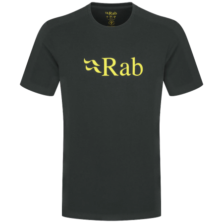 Maglietta da uomo Rab Stance Logo Tee grigio