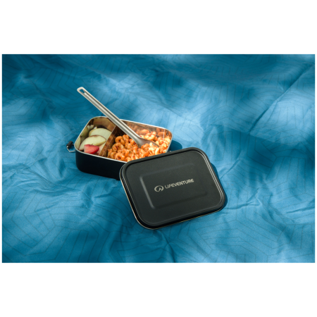 Scatola per alimenti LifeVenture Stainless Steel Mess Tin Container