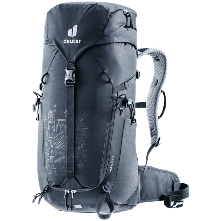 Zaino Deuter Trail 22 SL 7125 nero black-125