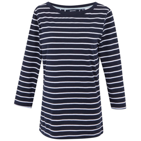 Maglietta da donna Regatta Baylette Tee II blu Nvy/WhtStrip