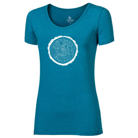 Maglietta da donna Progress OS SASA "TIMBER" 24UD blu Petrol