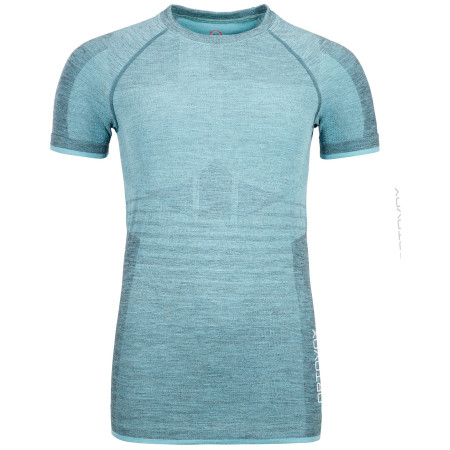 Maglietta sportiva da donna Ortovox 230 Competition Short Sleeve W blu ice waterfall