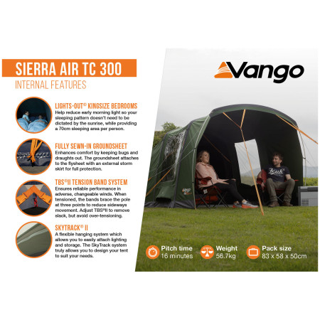 Tenda Vango Sierra Air TC 300