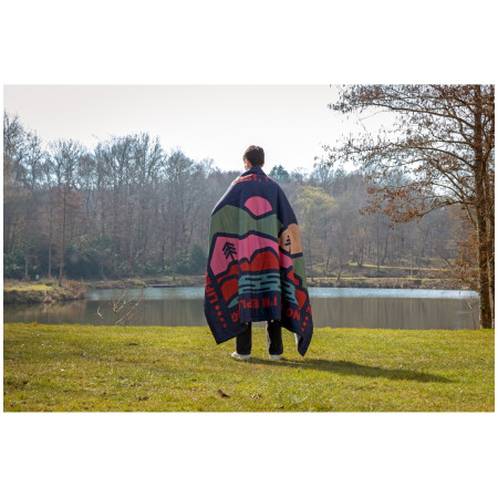 Coperta LifeVenture Sundown Berber Lined Blanket