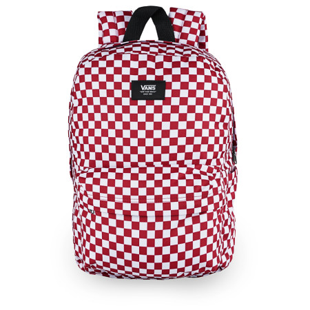 Zaino Vans MN Old Skool Check Backpack rosso/bianco ChiliPepper/Checkerboard