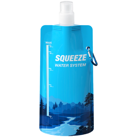 Bottiglia pieghevole Lifesaver Squeeze Pouch x2