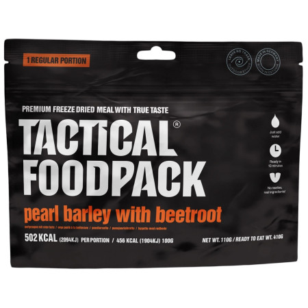 Cibo disidratato Tactical Foodpack Pearl Barley with Beetroot 110g
