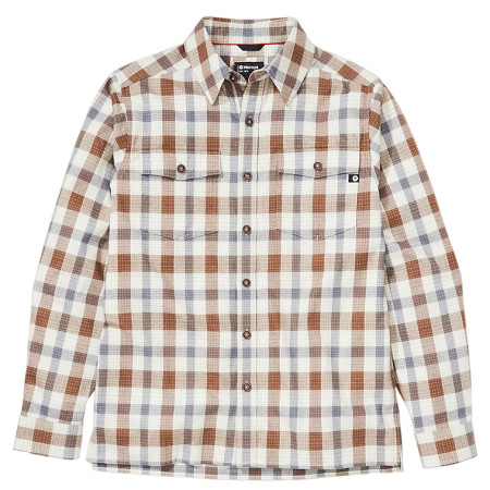 Camicia da uomo Marmot Movatn Heavywt Flannel LS marrone Papyrus