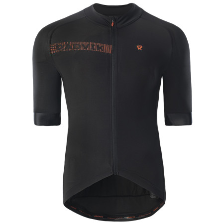 Maglia da ciclismo da uomo Radvik Bravo Gts nero Black/Tangarine Tango