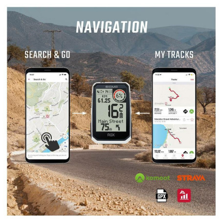 Computer da bicicletta Sigma ROX 4,0 Endurance