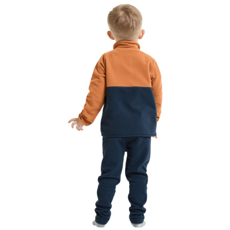 Felpa da bambino Didriksons Monte Kids Half Bu 6 Almond Tree
