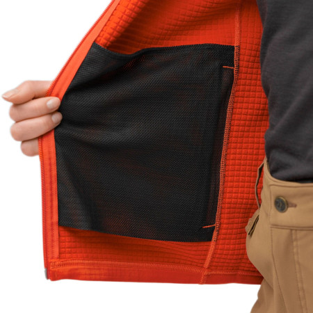 Giacca da donna Fjällräven Abisko Grid Fleece Hoodie W