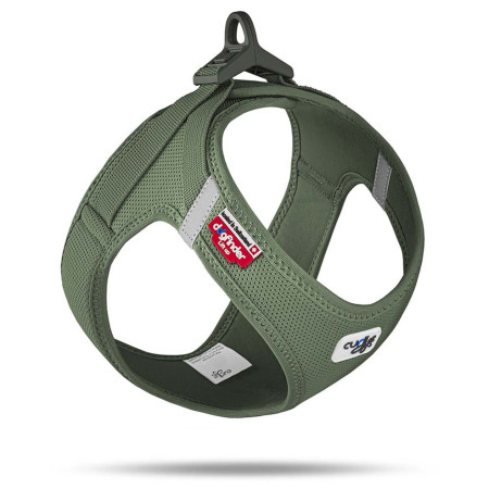Pettorina per cane Curli Vest Clasp Air-Mesh khaki Moss