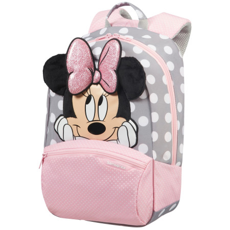 Zaino bambino Samsonite Disney Ultimate 2.0 Backpack S+ Disney rosa Minnie Glitter