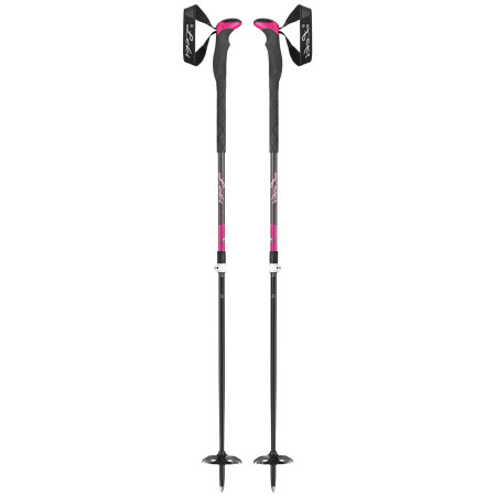 Bastoncini da trekking da donna Leki Aergonlite 2 Lady nero/rosa DarkanthraciteBerryWhite