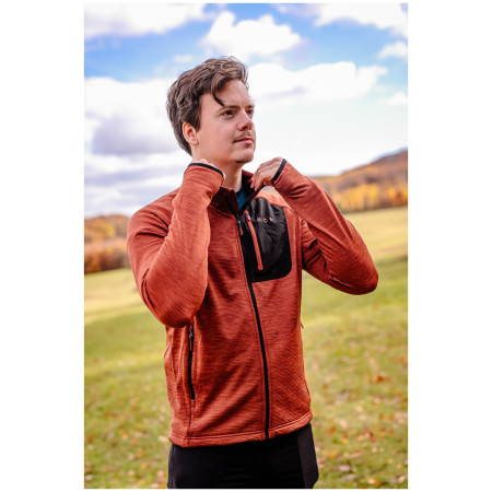 Felpa da uomo MOOA Nyore Grid 220