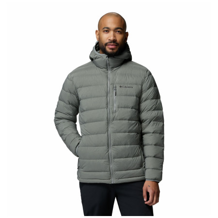 Giacca da uomo Columbia Drift Peak™ Stretch Down Hooded Jacket grigio Sedona Sage