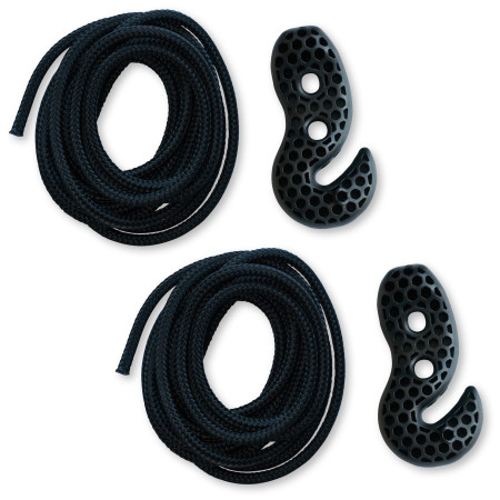 Fissaggio della rete La Siesta Uchycení sítě Tree Rope nero