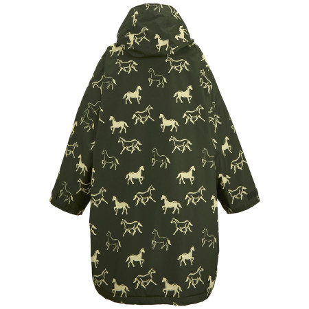 Giacca impermeabile per bambini Regatta Junior Waterproof Changing Robe DrkKhHrses
