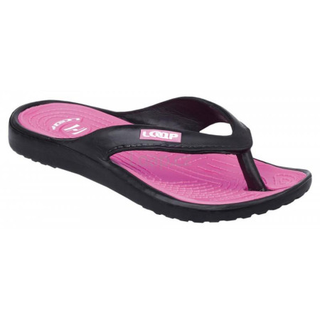 Infradito da donna Loap Dublin nero/rosa Black