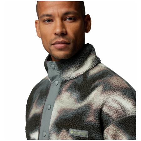 Felpa da uomo Columbia Helvetia™ II Printed Half Snap Fleece
