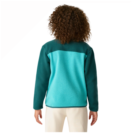 Felpa sportiva per bambini Regatta Junior Frankie Warm Fleece Mediterranea/Turquoise