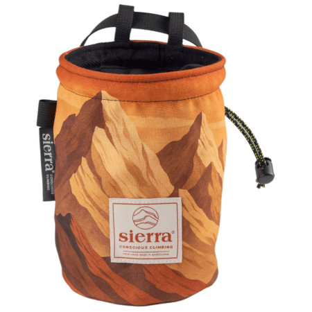 Sacchetto porta magnesite SIERRA Climbing Element Series marrone/arancione