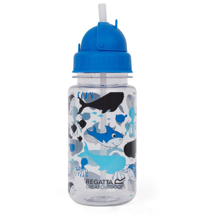 Bottiglia per bambini Regatta Tritan Straw Btle blu BblShk(HawB)