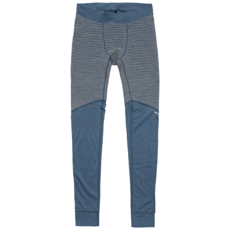 Pantaloni termici da uomo Devold Reverso Merino Longs Man blu Griffin