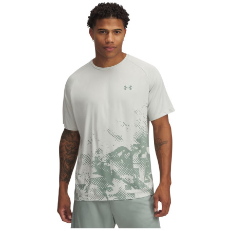 Maglietta da uomo Under Armour M Tech Fade SS verde Hydro Green / Silica Green / Silica Green